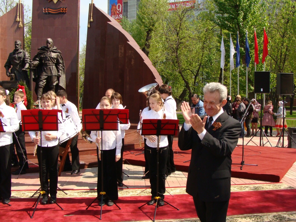 Открытие памятника Воинам ВОВ